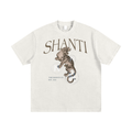 Heavyweight Vintage Washed Frayed T-Shirt