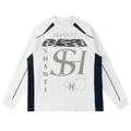 Contrast Panel Raglan Sweatshirt