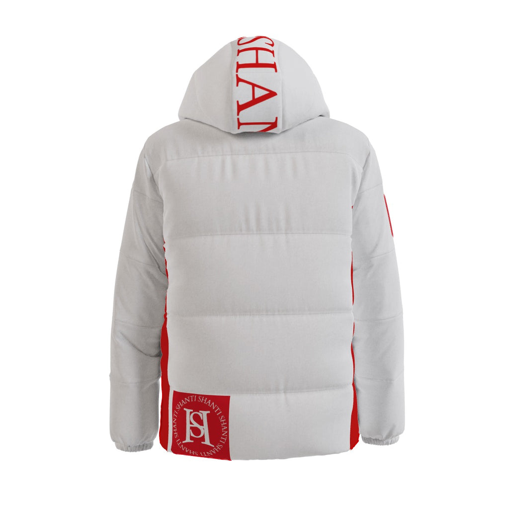 All-Over Print Quilted Puffer