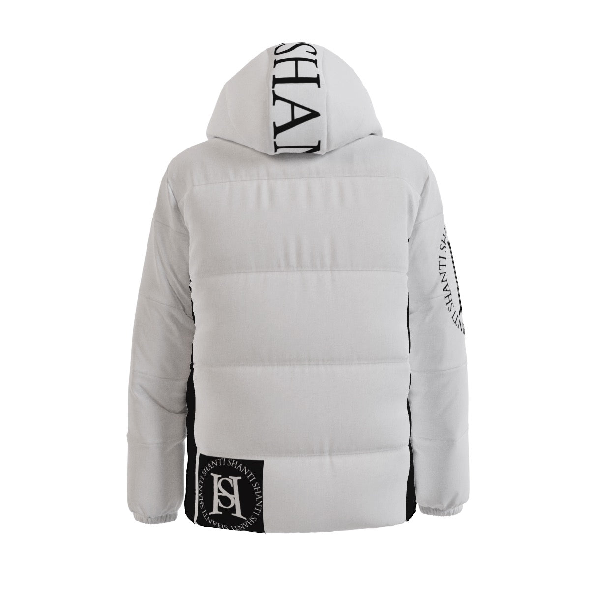 All-Over Print Quilted Puffer