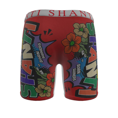 All-Over Print Men's Long Boxer Briefs