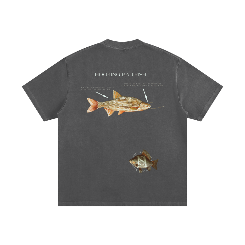 Heavyweight Vintage Washed Frayed T-Shirt