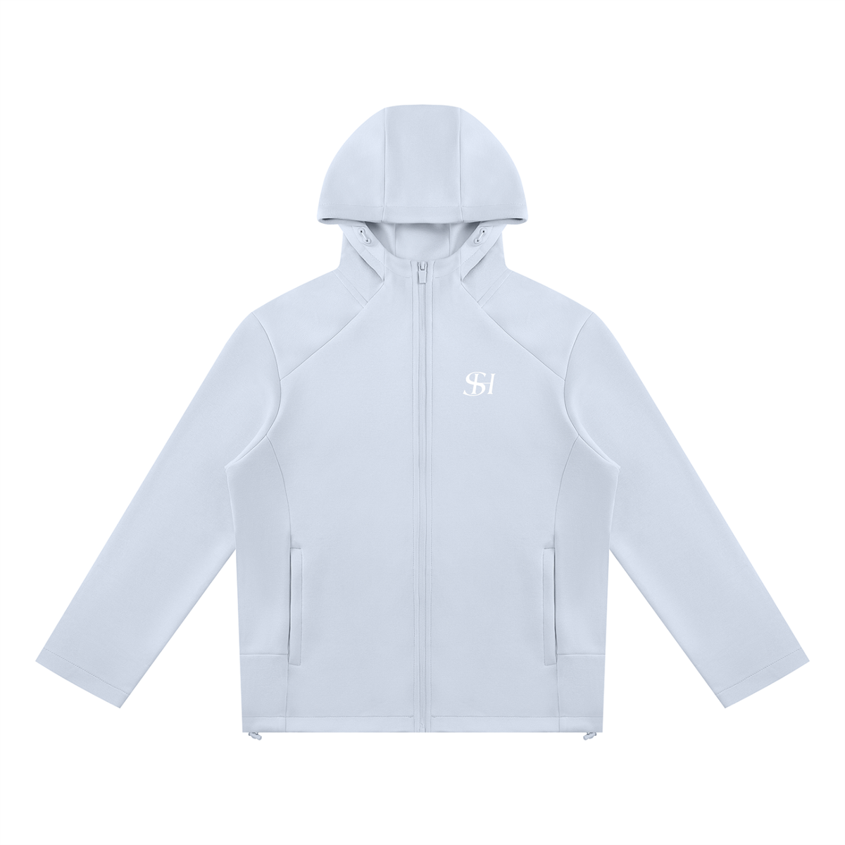 Paneled Tech Full Zip Hoodie