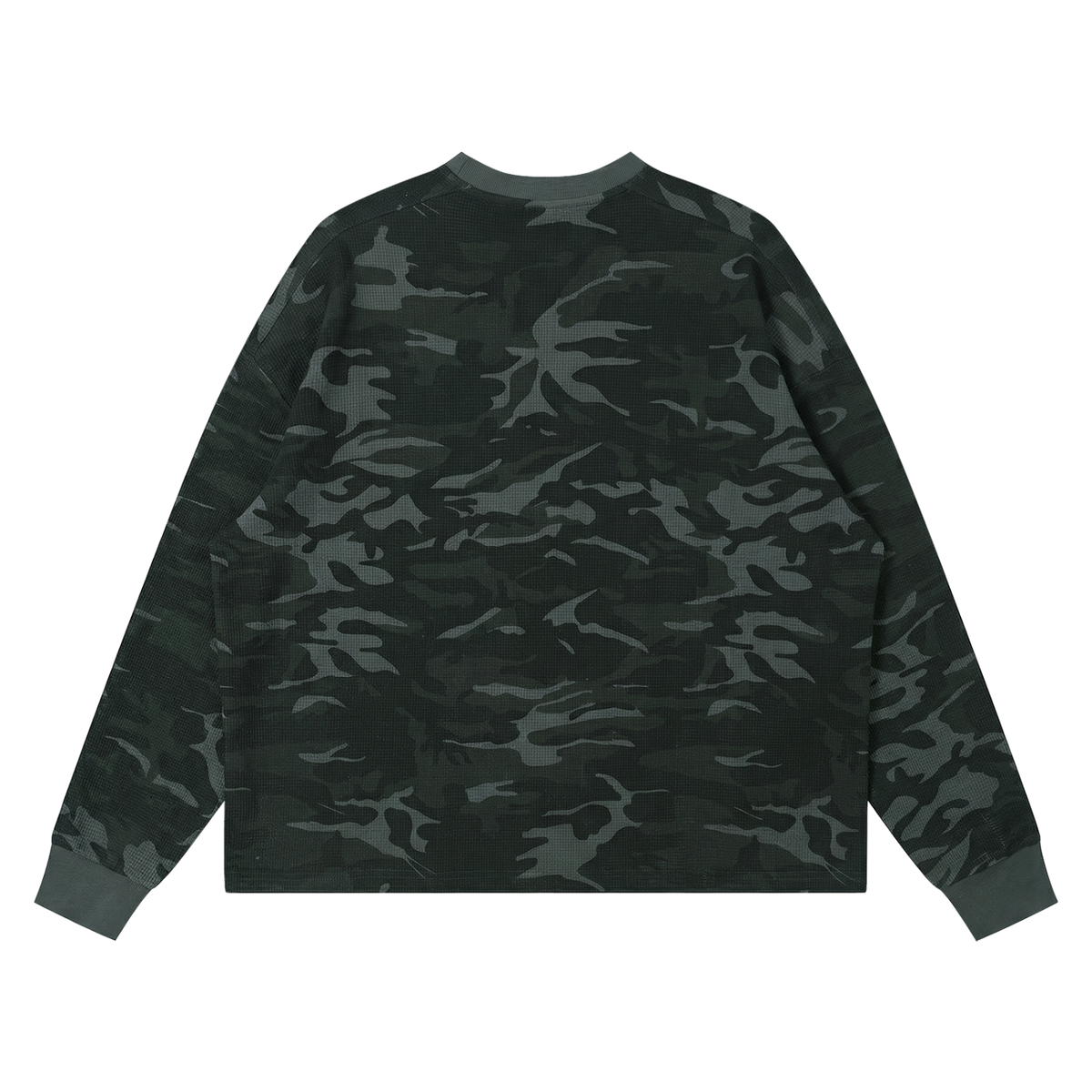 Thermal Boxy Long Sleeve T-Shirt