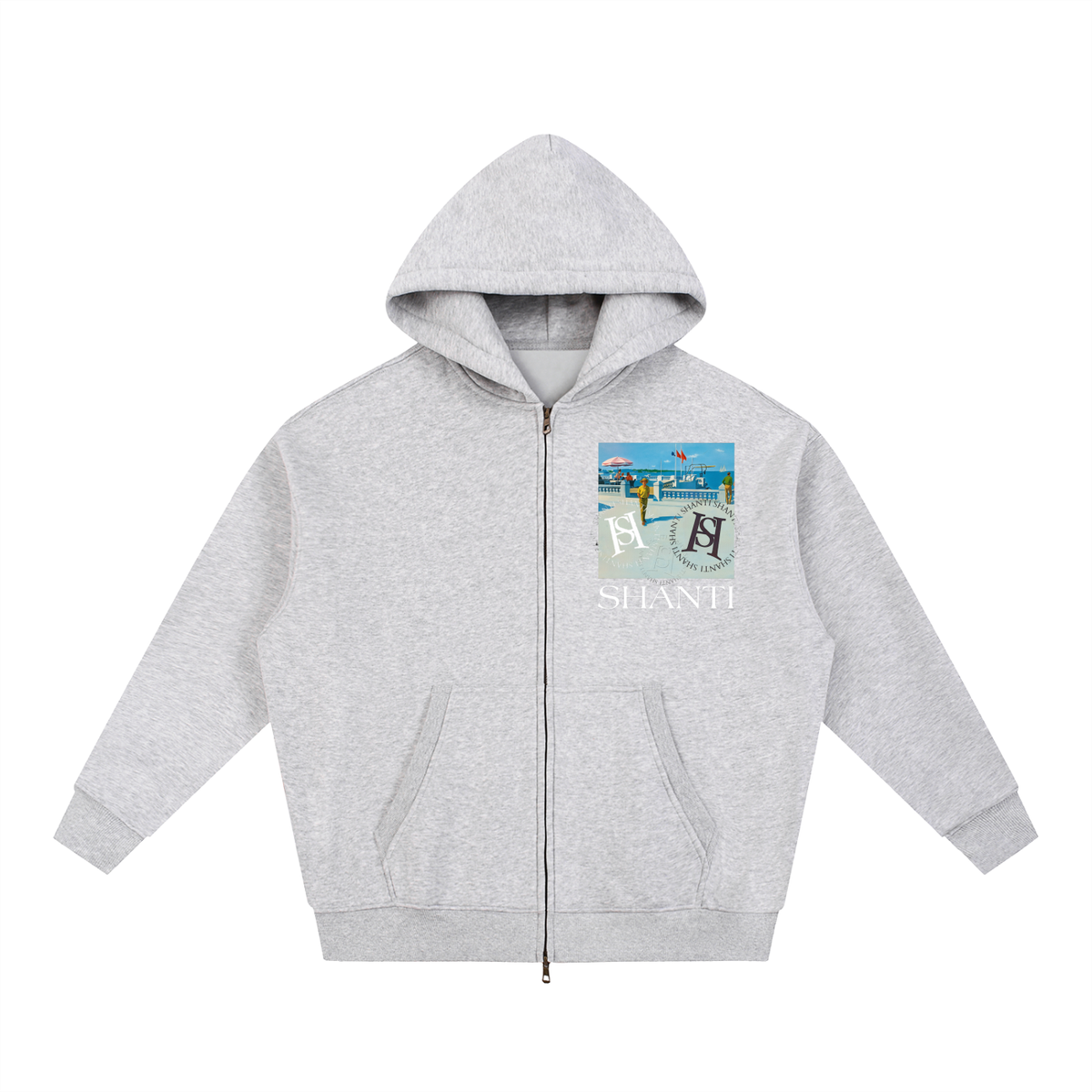 Essential Fleece Boxy Hoodie