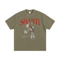Heavyweight Vintage Washed Frayed T-Shirt