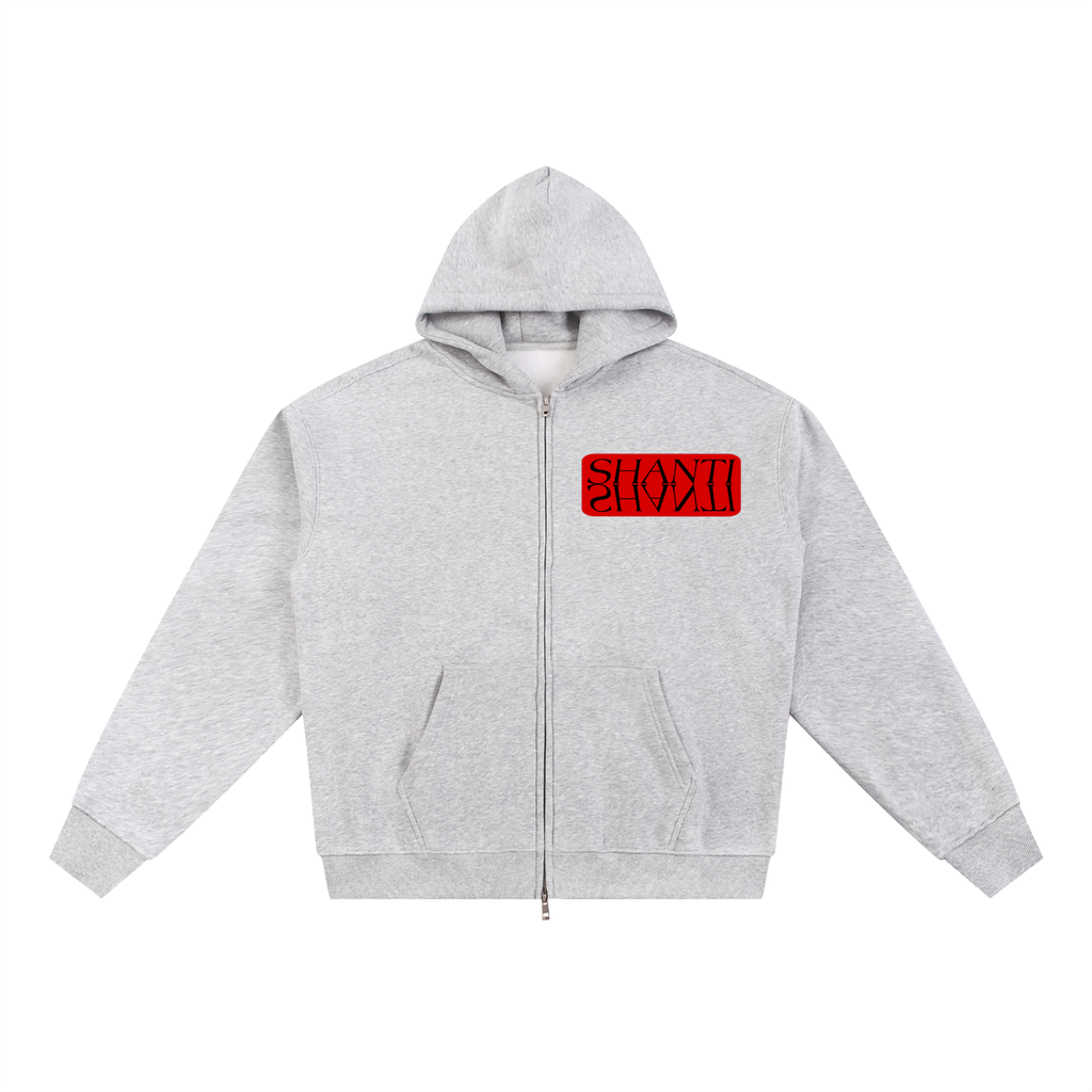 Essential Fleece Zip-Through Hoodie
