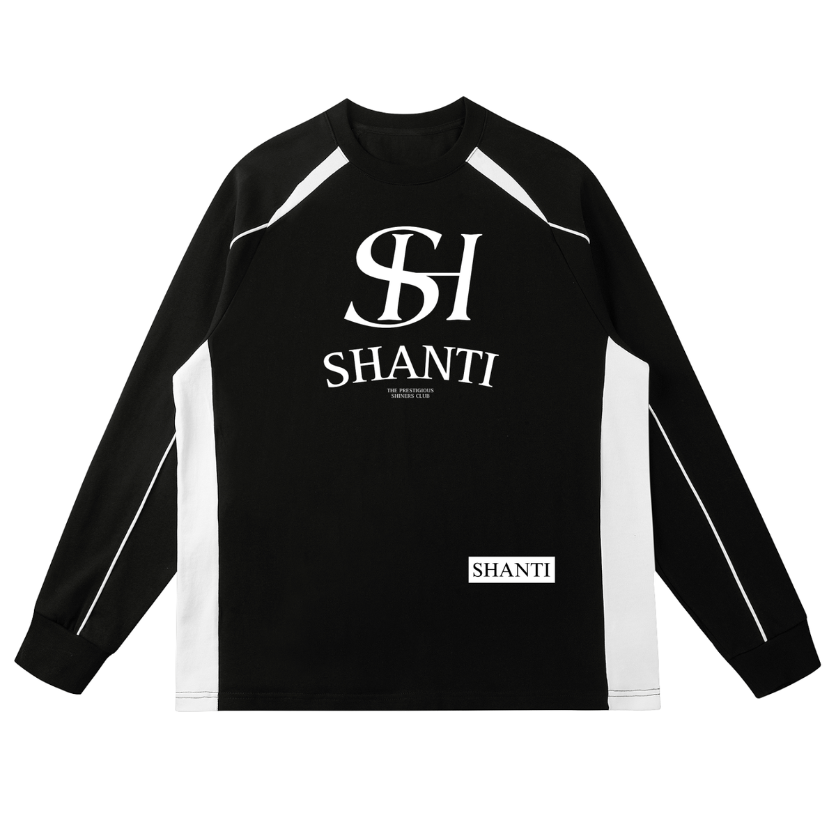 Contrast Panel Raglan Sweatshirt