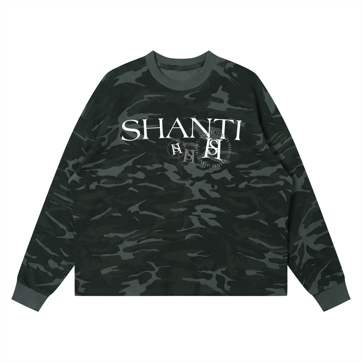 Thermal Boxy Long Sleeve T-Shirt