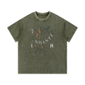 Mineral Wash Waffle Knit T-Shirt