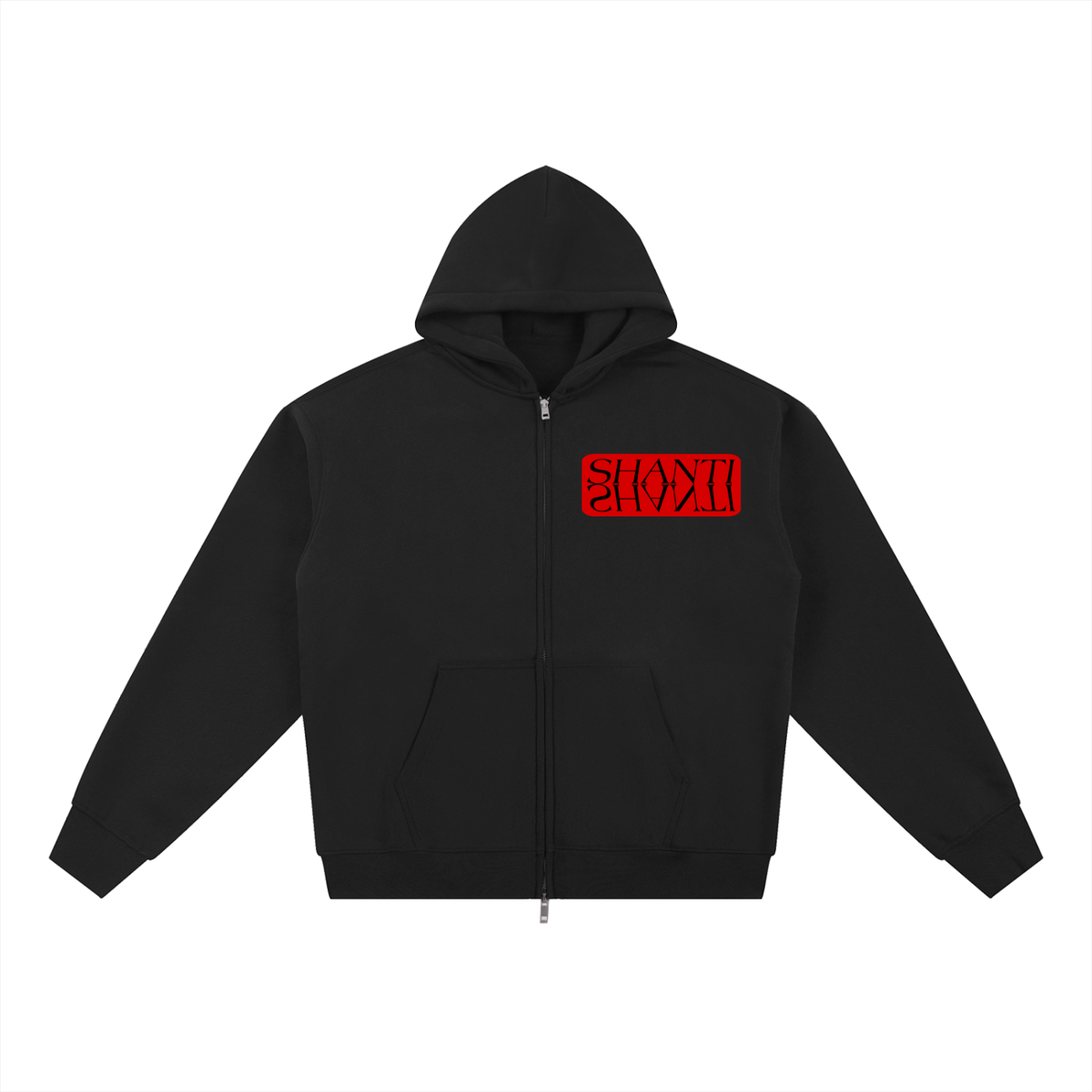 Essential Fleece Zip-Through Hoodie