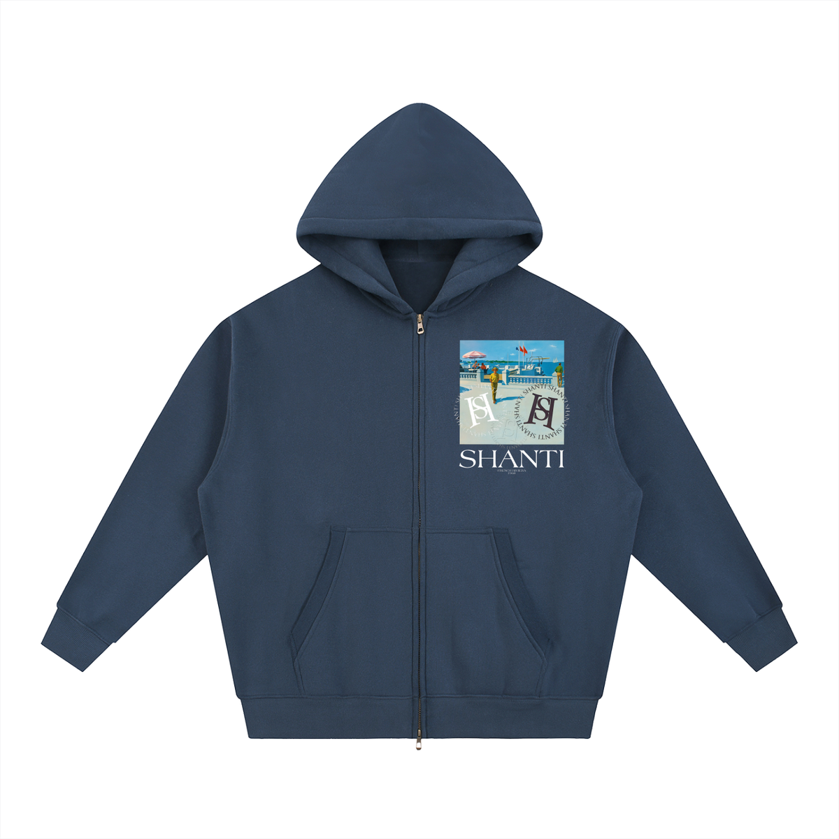 Essential Fleece Boxy Hoodie