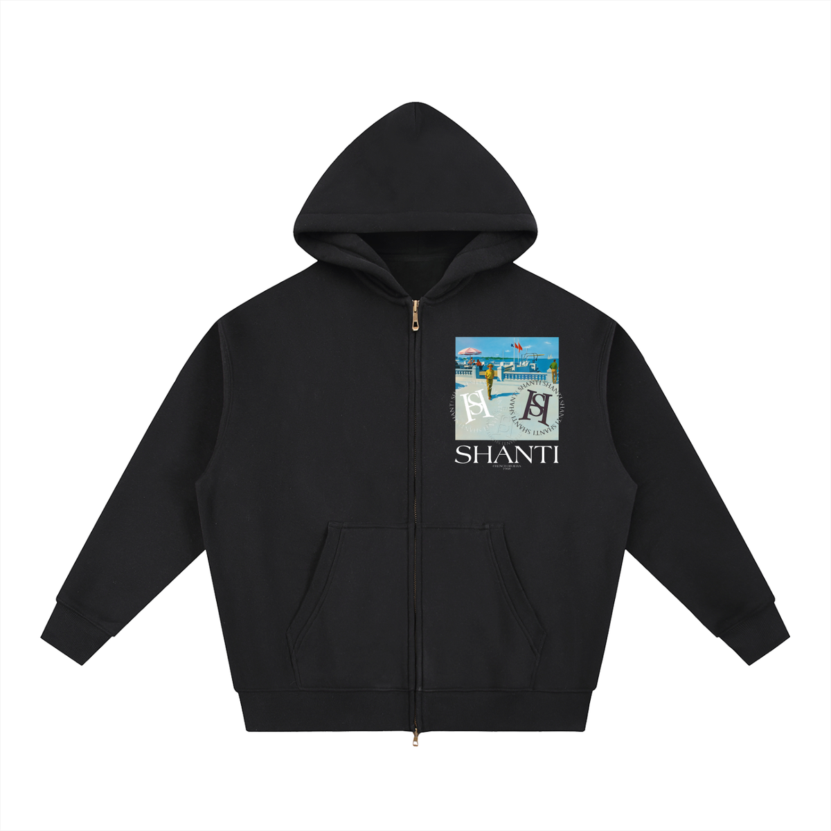 Essential Fleece Boxy Hoodie